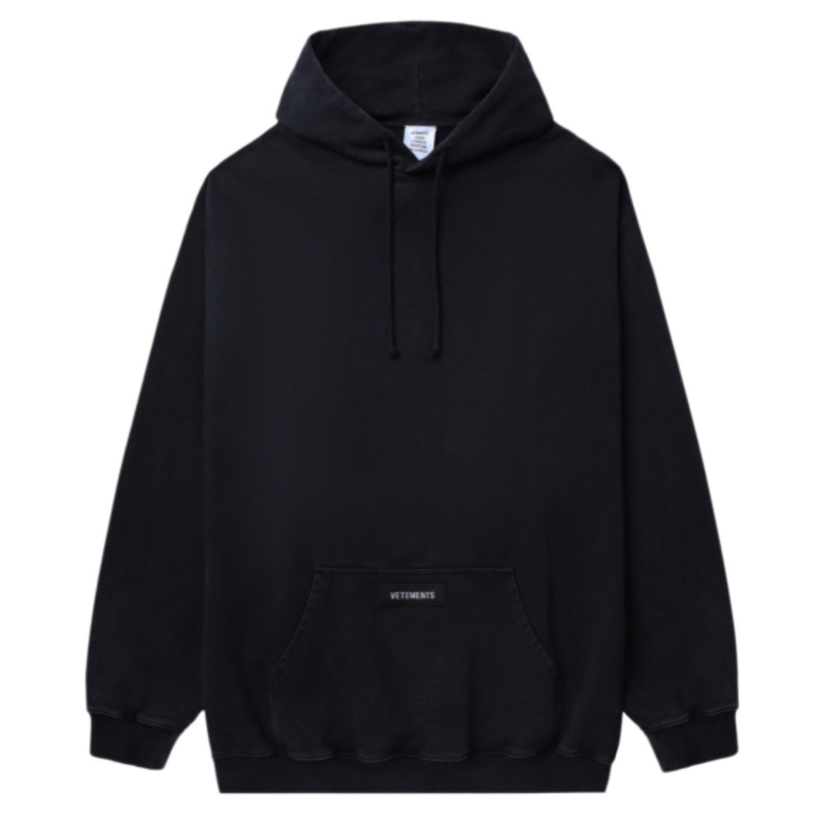 Vetements Hoodie Black